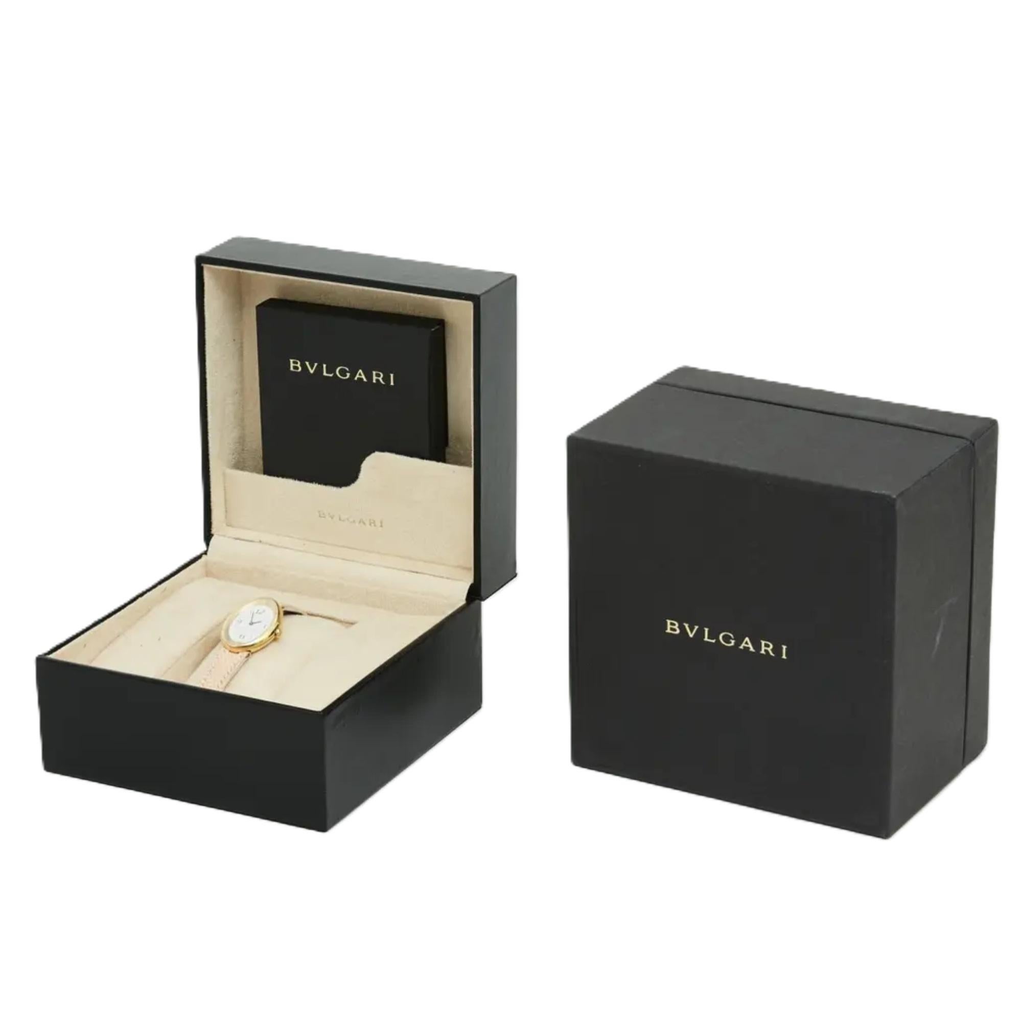 Bulgari Montre Baignoire par Bvlgari Montre Ovale Neuf dans sa boîte en vente 1