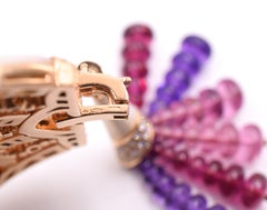 Bvlgari,  Diamond and Colored Spinel Watch