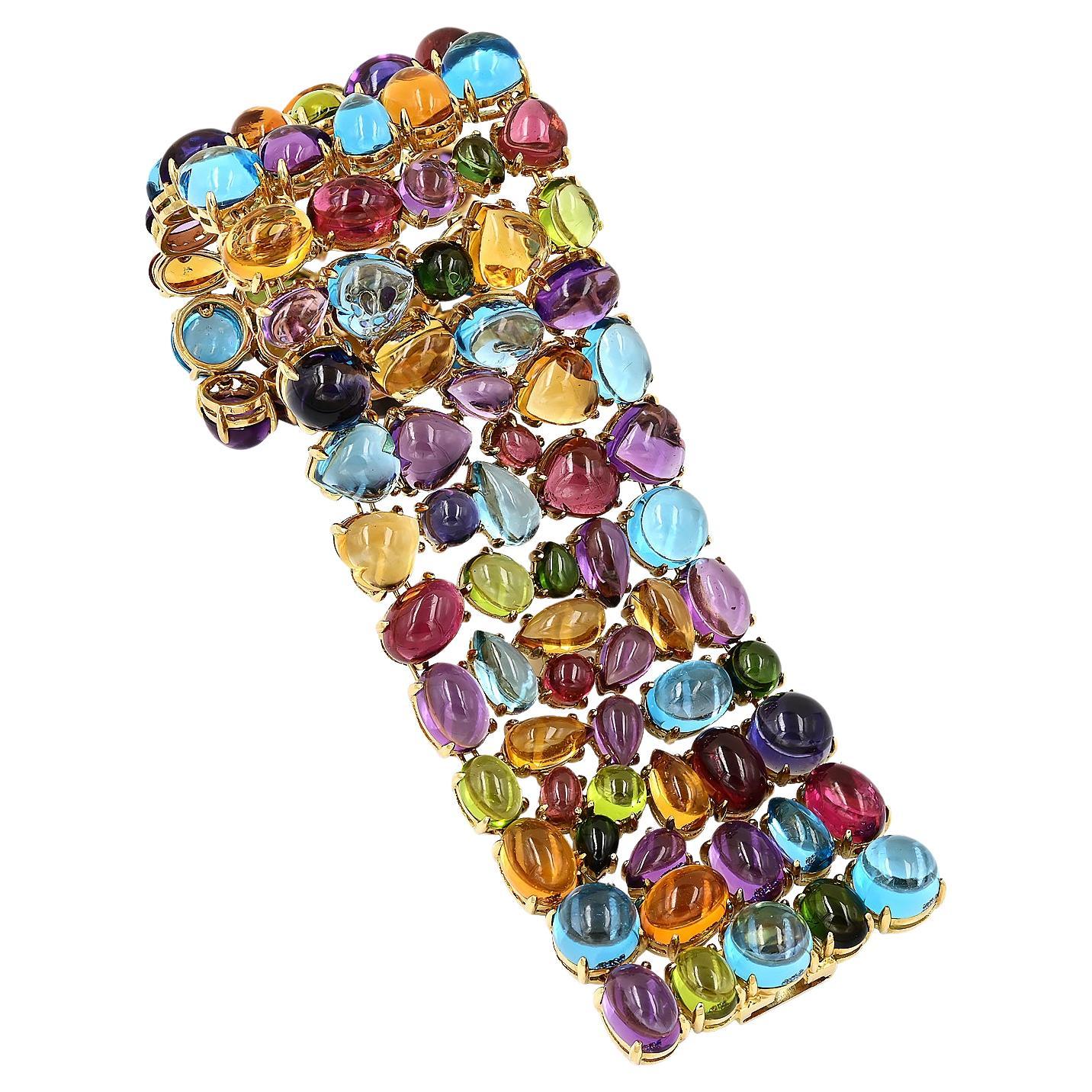 Bulgari Multi-Gem Allegra Bracelet, circa 2003