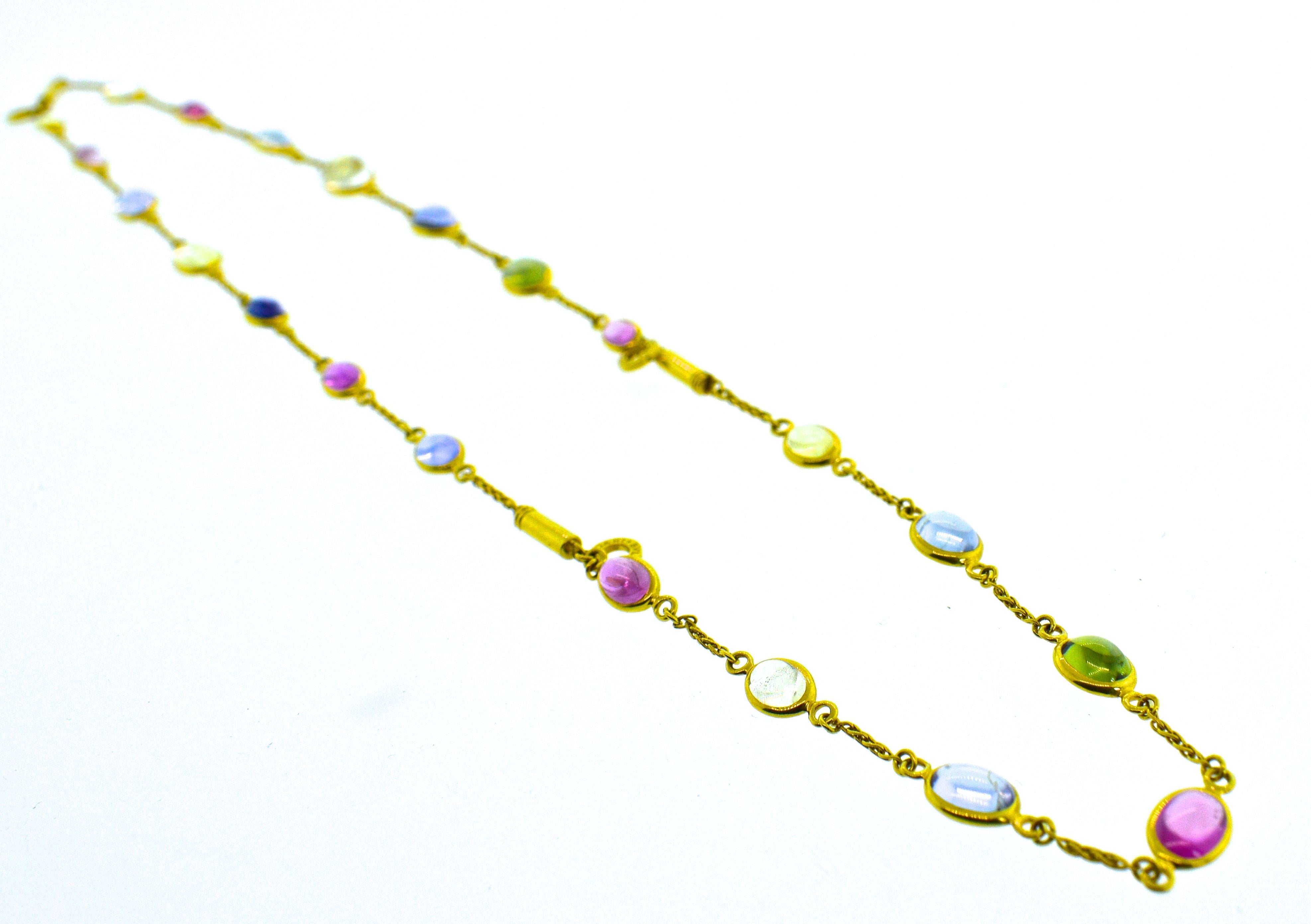 Bulgari Multi Stone Bracelets/Necklace 1