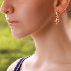 Bulgari Naturalia Marina Diamond Set Earrings