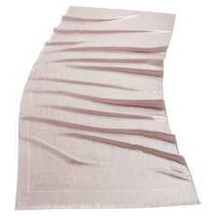 Bulgari pale pink silk and wool scarf NWOT