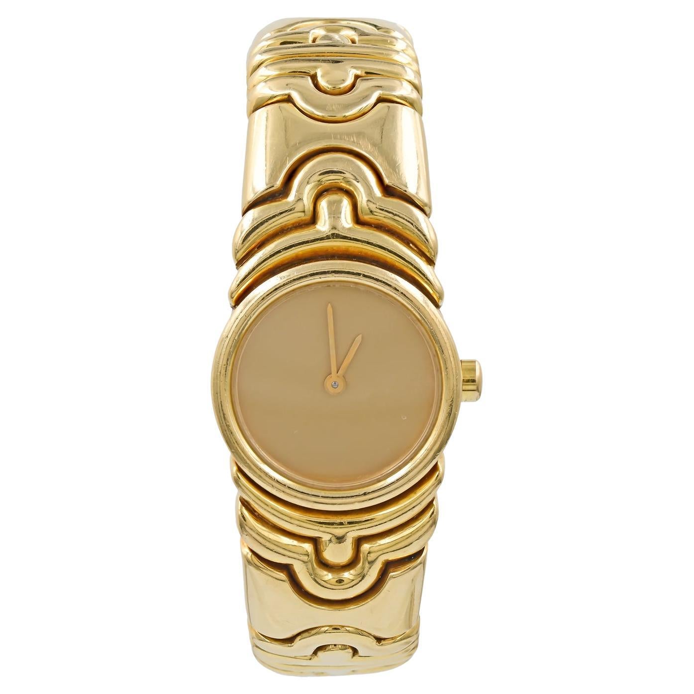Bulgari Parentesi 18k Gold Watch For Sale