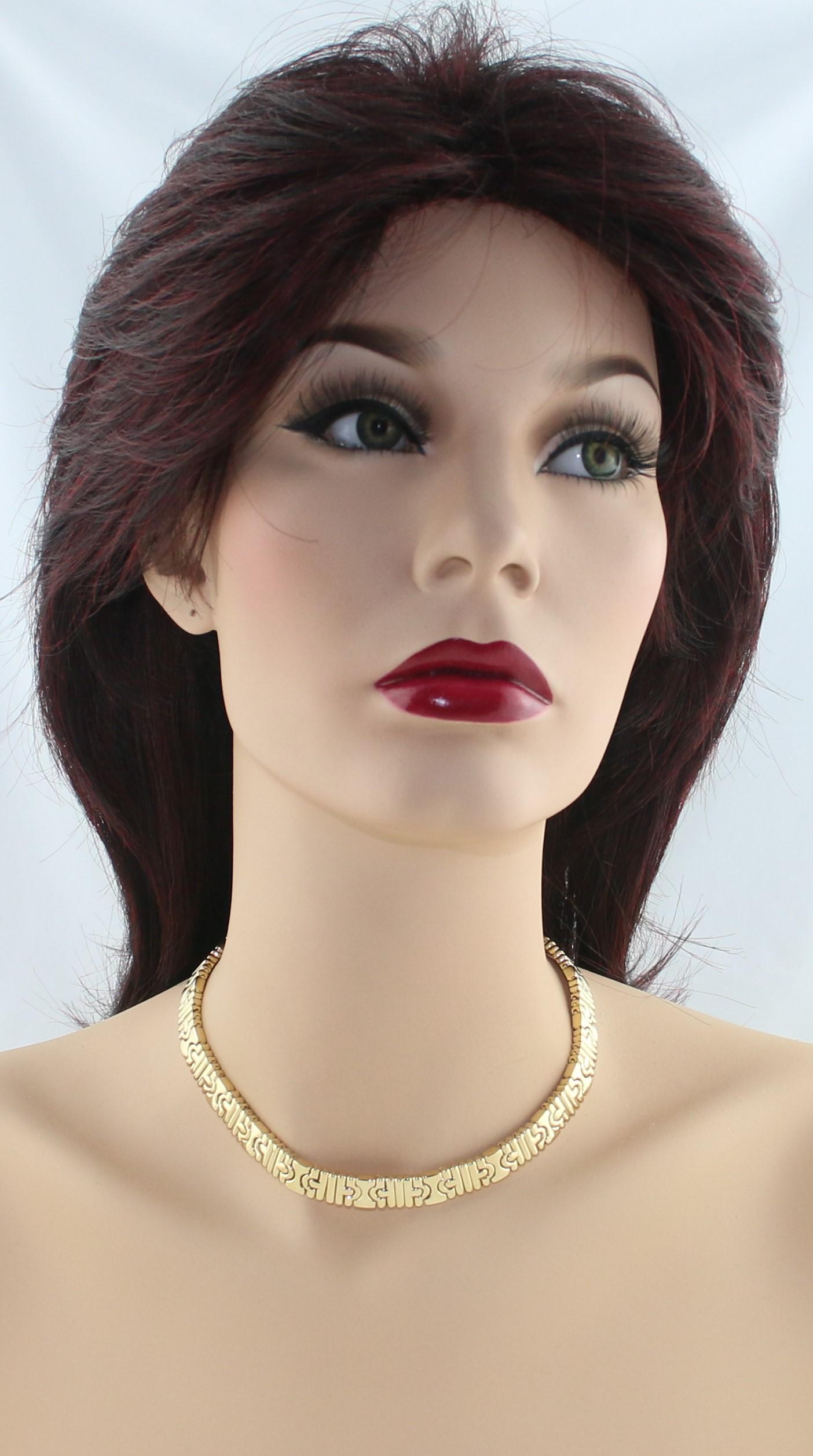 Bulgari Parentesi 18K Yellow Gold Choker Necklace For Sale 2