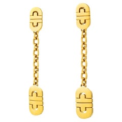Bulgari Parentesi Chandelier Earrings 18k c2000s