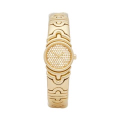 Bulgari Parentesi Diamond 18 Karat Yellow Gold BJ01