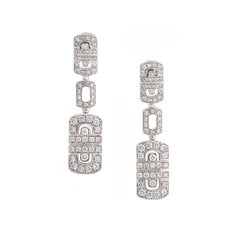 Orecchini Bulgari Parentesi con diamanti in oro 18 carati