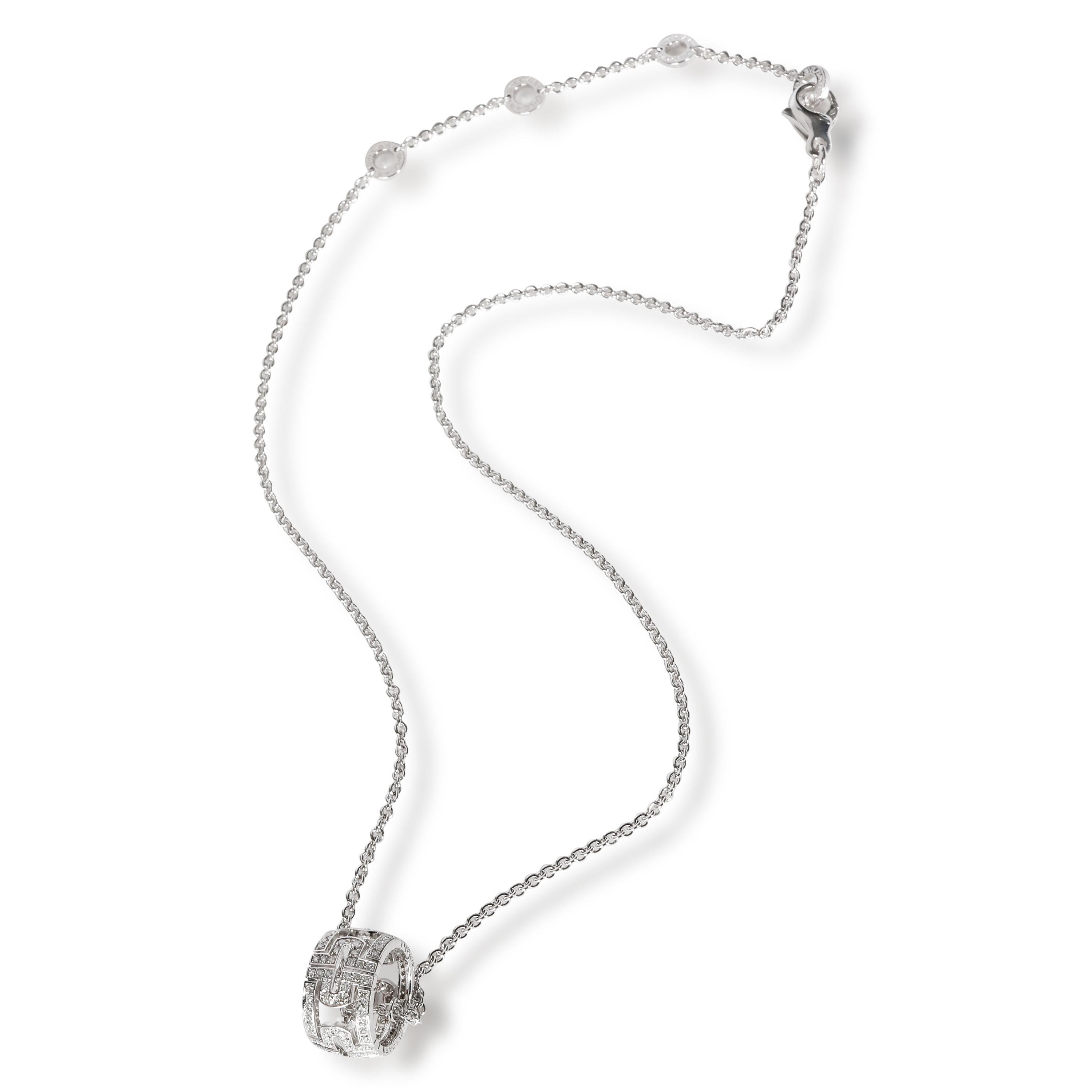 Retails for 6,000 USD. In excellent condition and recently polished. Chain is 17 inches in length. Length is adjustable.
