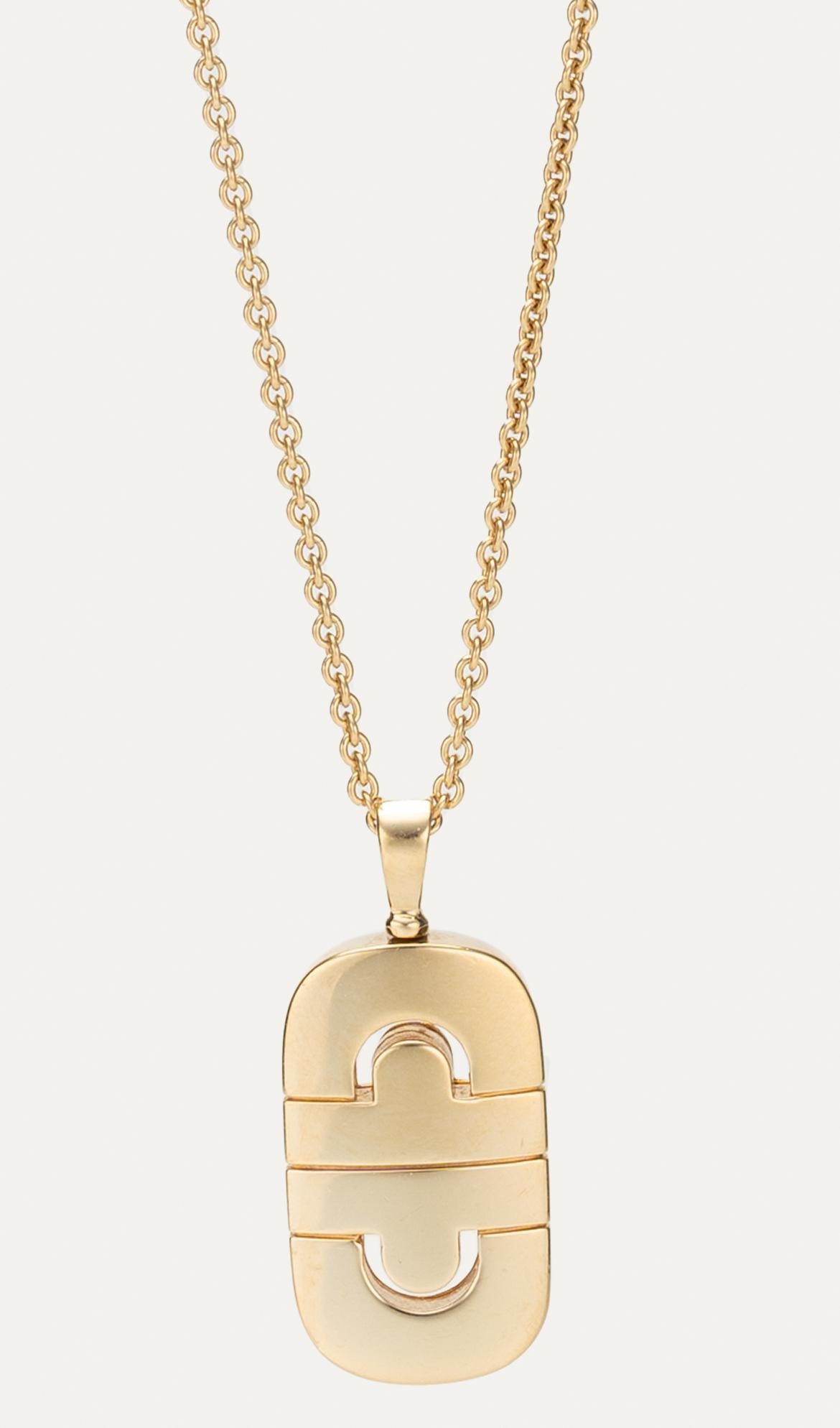 Collier Bulgari Parentesi en or en vente 1