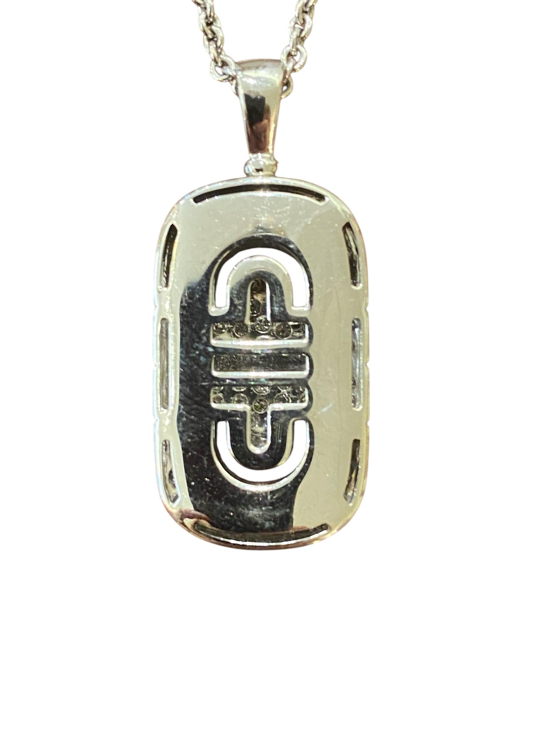Bulgari Parentesi Necklace, Gold and Diamonds 1