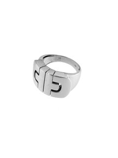 Bulgari Parentesi Ring 18 karat White Gold