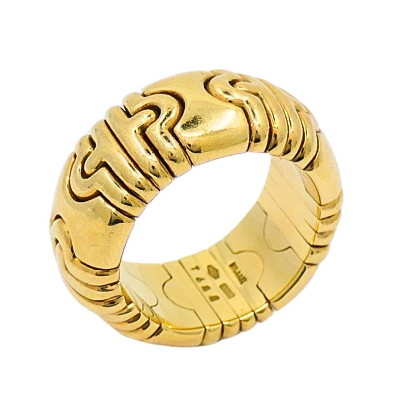 Bvlgari Parentesi Ring 18k Yellow Gold 1