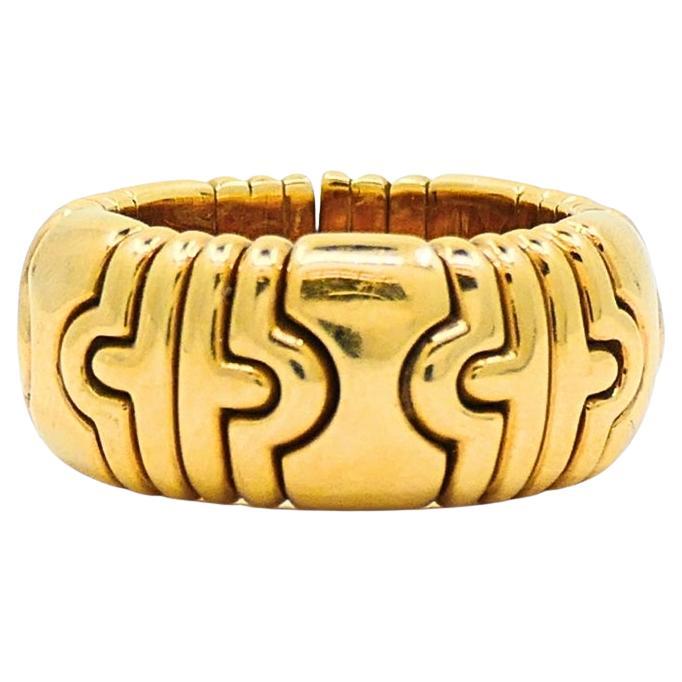 Bvlgari Parentesi Ring 18k Yellow Gold