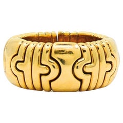 Bvlgari Parentesi Ring 18k Yellow Gold