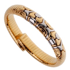 Bulgari Parentesi Gelbgold Manschette Armreif Armband