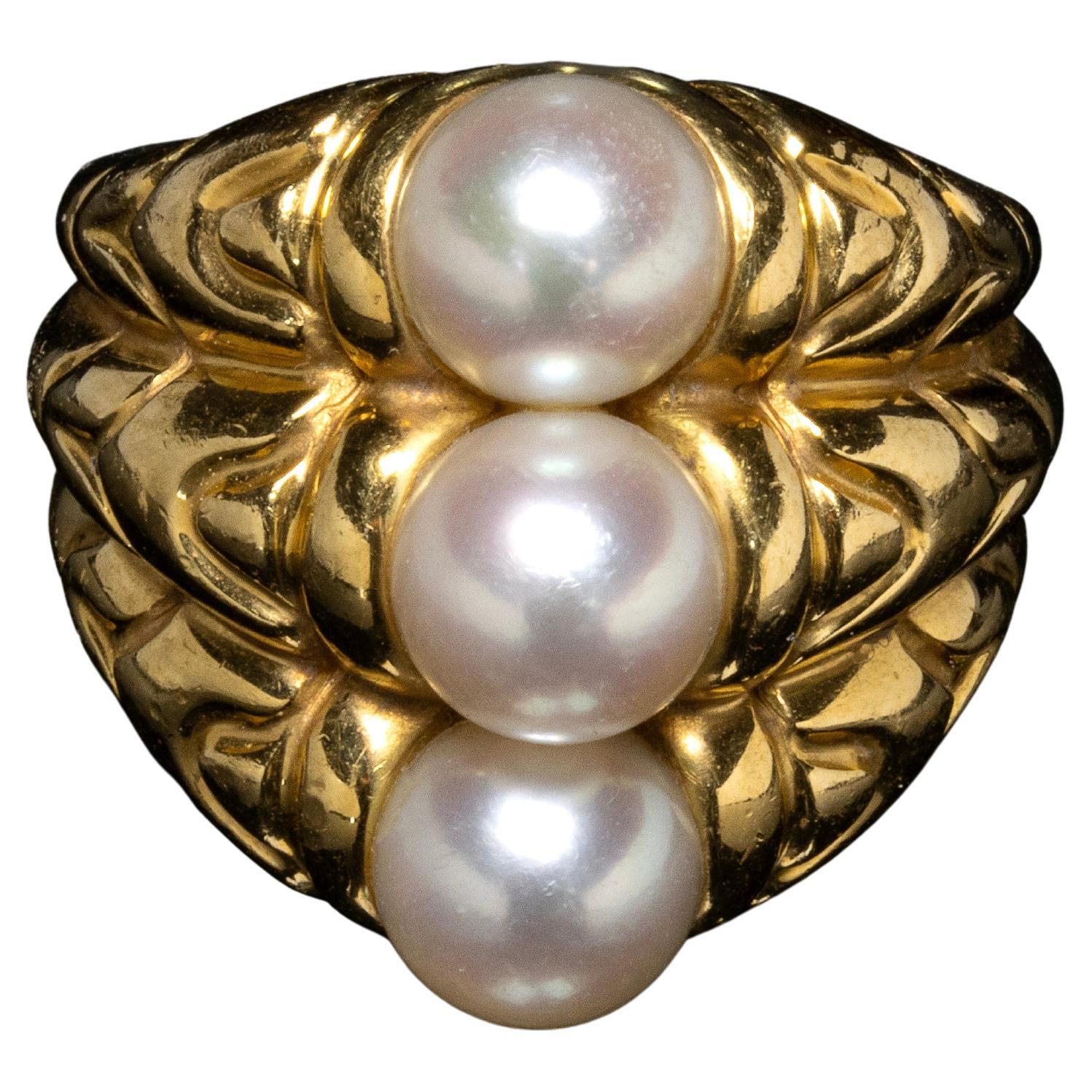 Anello Bulgari "Passo Doppio in vendita