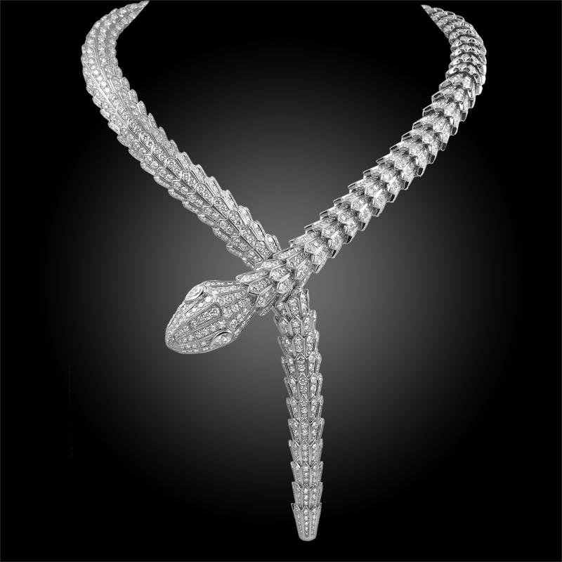 bvlgari serpenti necklace dupe