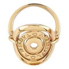 Bulgari Pavé Yellow Gold Ring