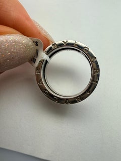 Bulgari ring ZERO Authentic ring with a character SS