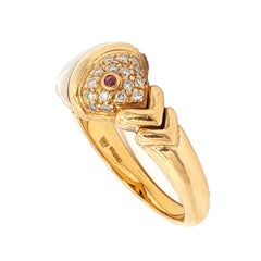 Bulgari Roma Fish Pesce Ring