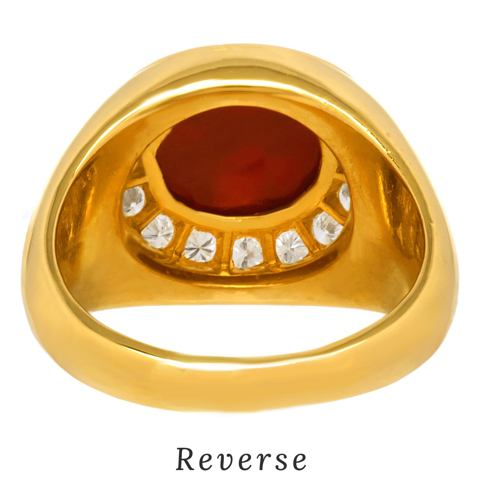 Bulgari Roman Intaglio Ring For Sale 4