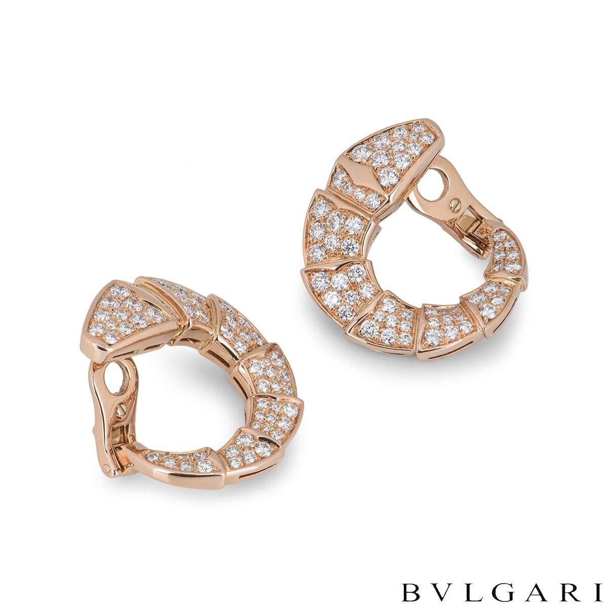 bulgari serpenti earrings