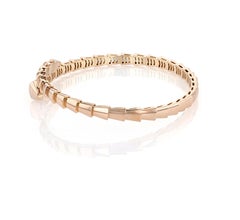Bulgari Rose Gold Serpenti Viper Bracelet