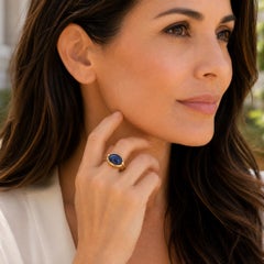 Bulgari Sapphire Cabochon Ring