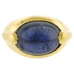 Bulgari Sapphire Cabochon Ring