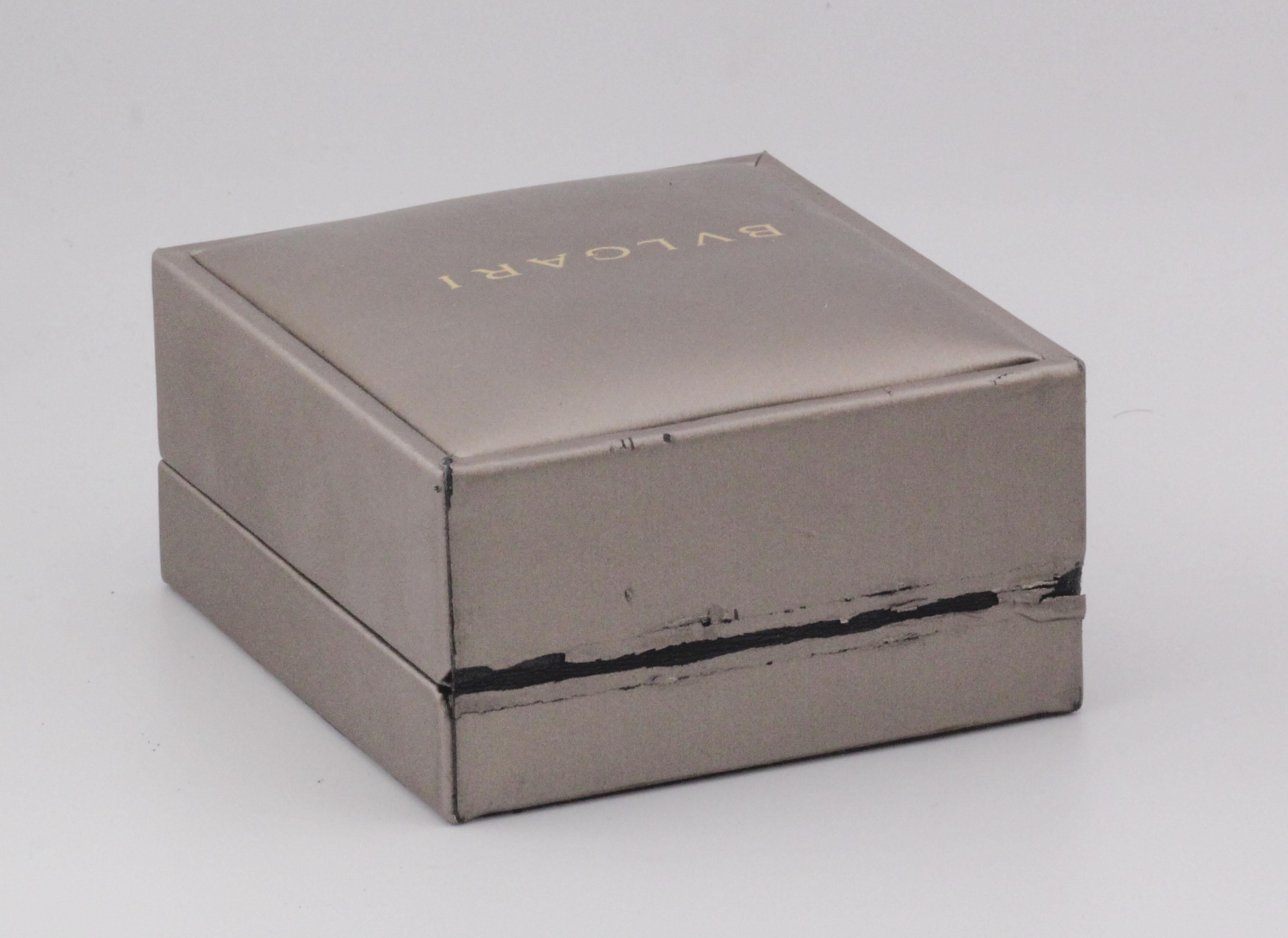 Bulgari Saphir Diamant 18K Gelbgold Blumenohrringe im Angebot 8