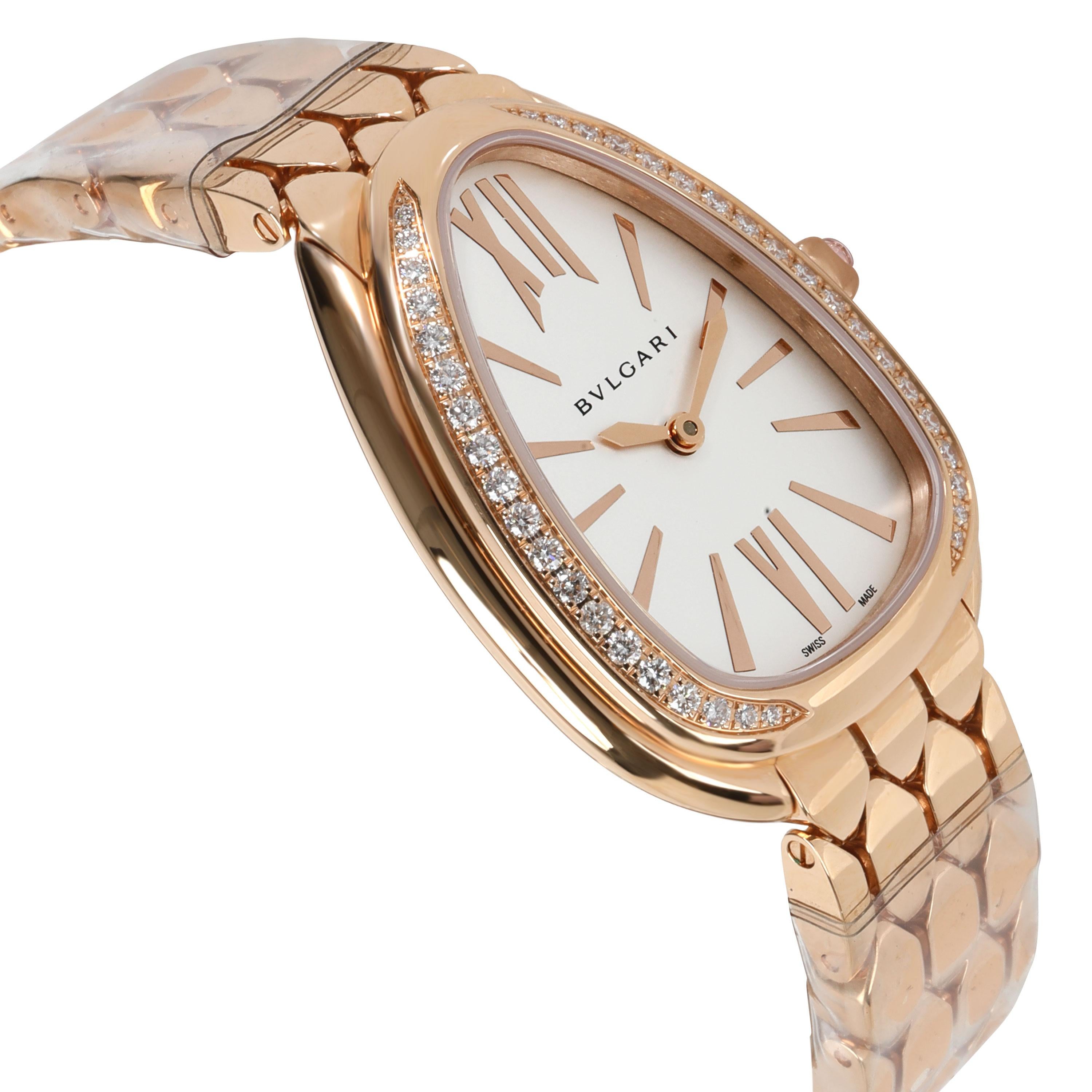Bulgari Serpenti 103146 Damenuhr aus 18 Karat Roségold 1