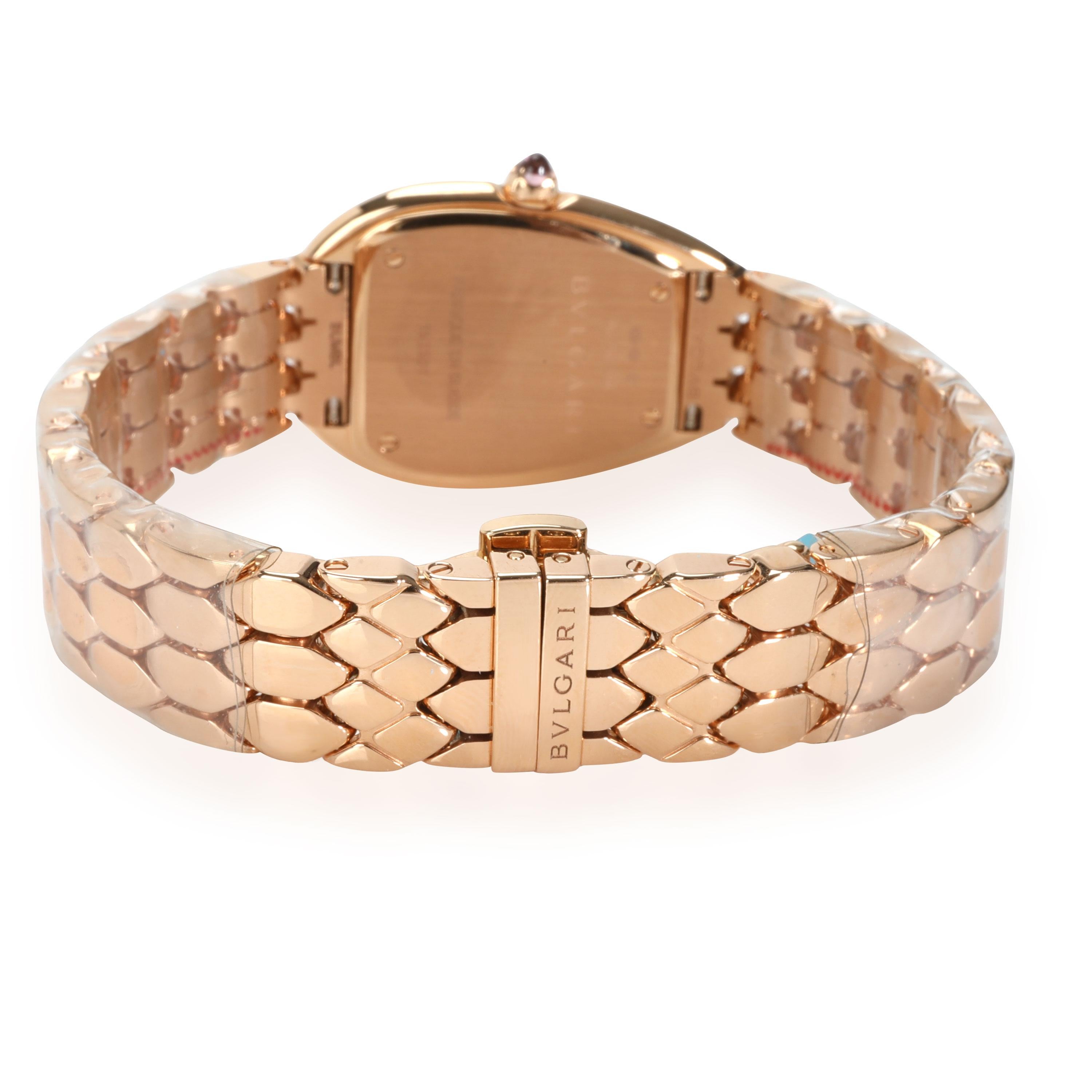 Bulgari Serpenti 103146 Damenuhr aus 18 Karat Roségold 2