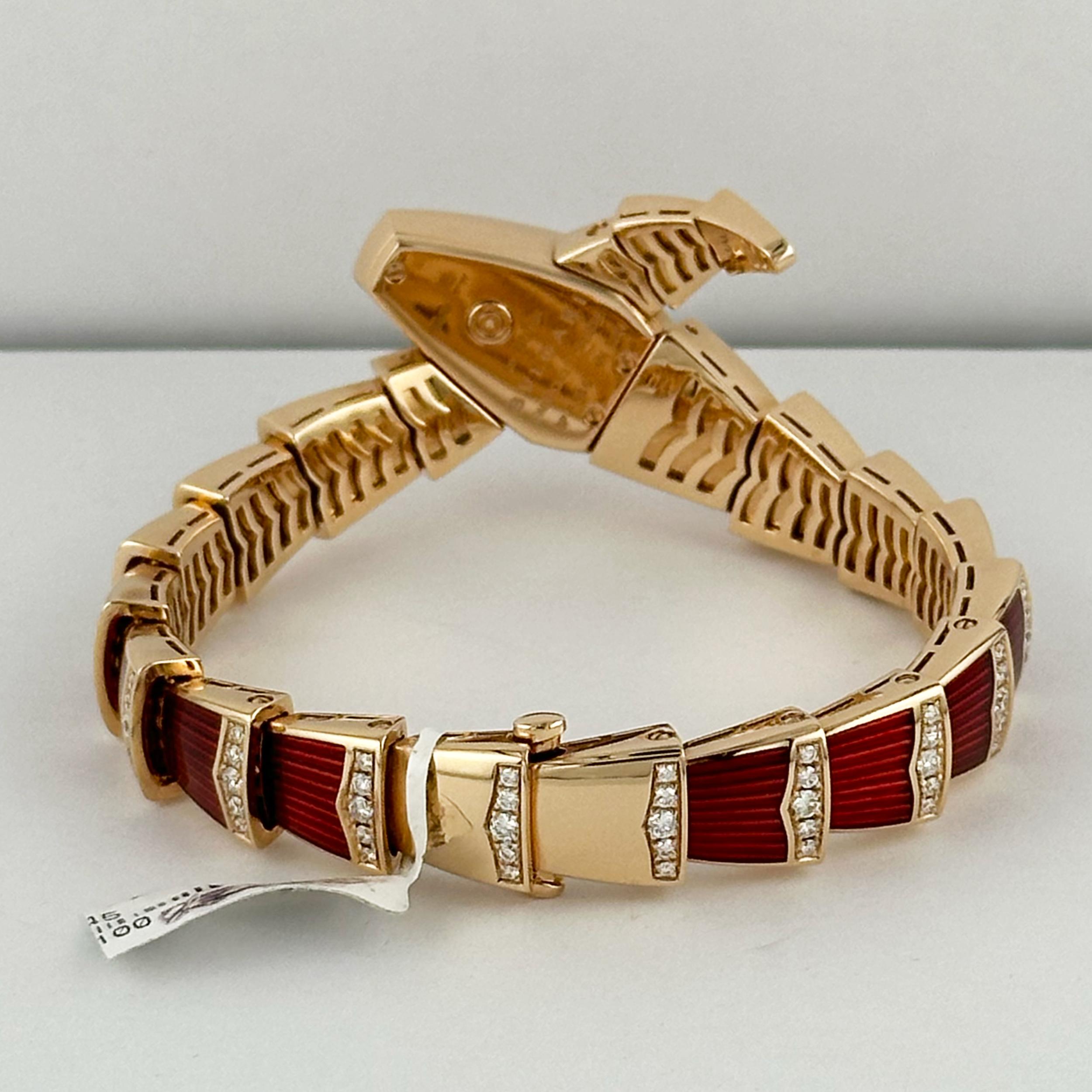 bulgari snake belt