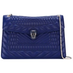 Bulgari Serpenti Forever calf-leather shoulder bag 2017