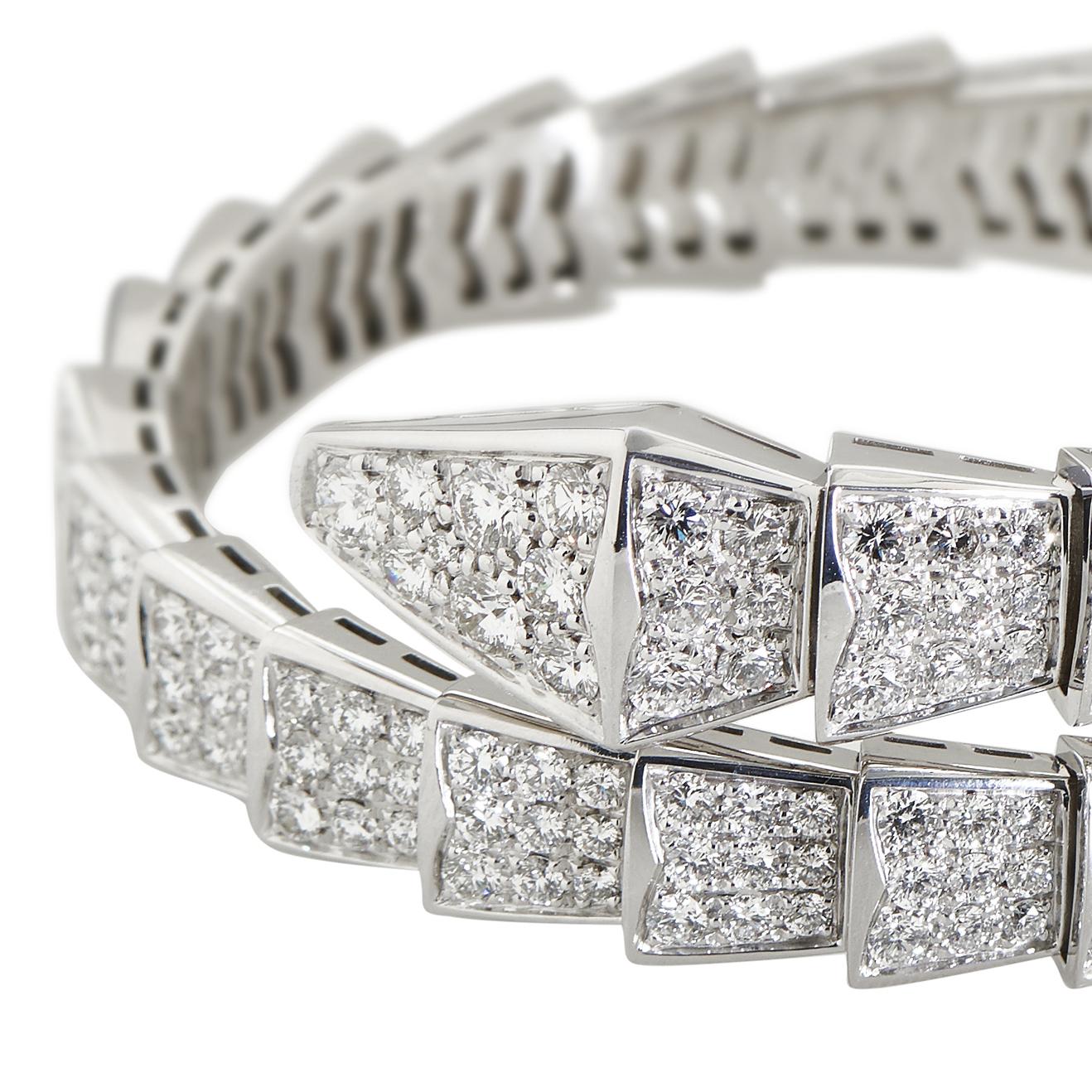 bulgari serpenti bracelet diamond