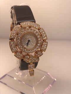 Bulgari Serpenti Rose Gold Pave Diamond Ladies Jewelry Watches Watch 102676