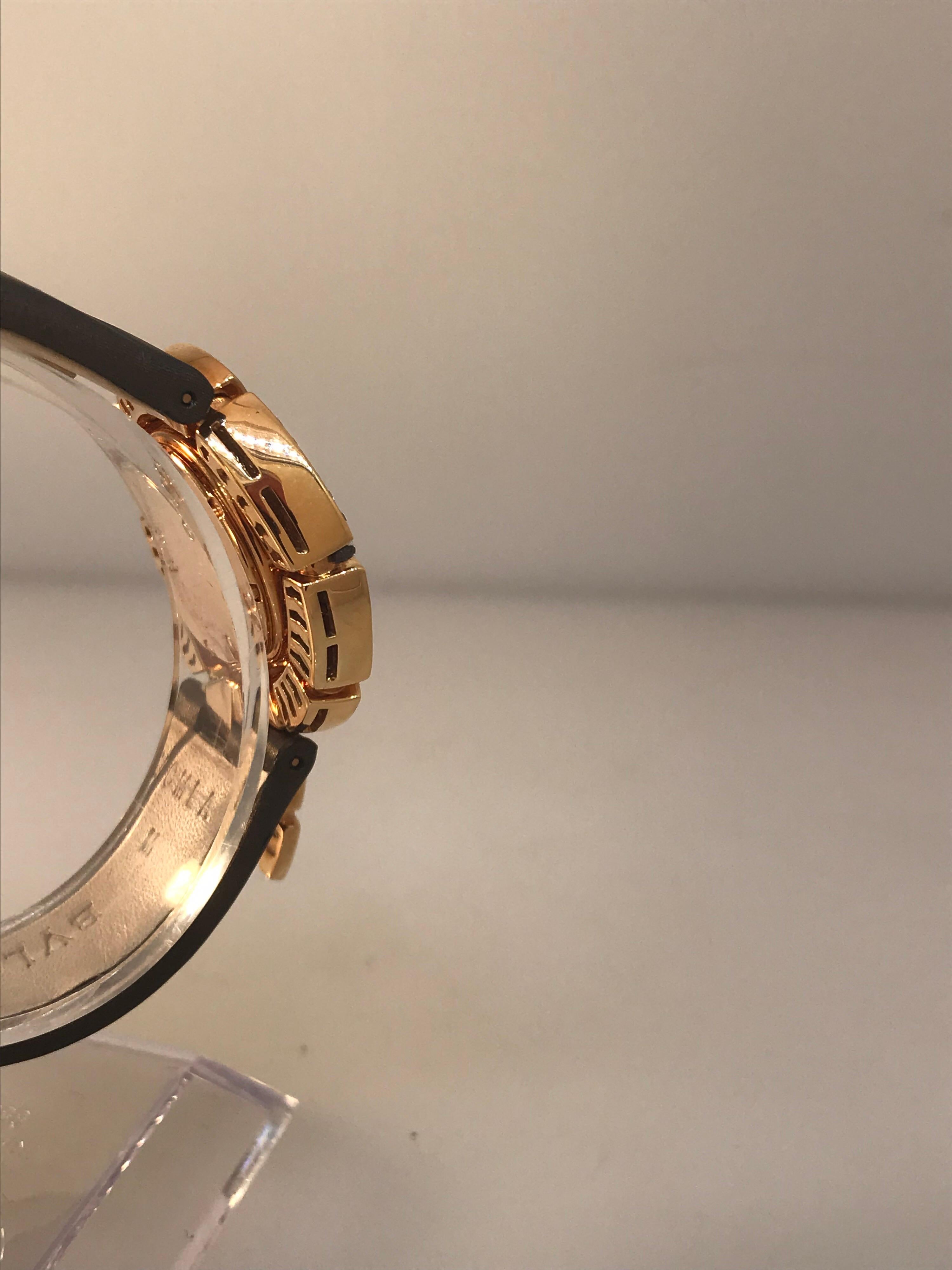 Bulgari Serpenti Rose Gold Pave Diamond Ladies Jewelry Watches Watch 102676 In New Condition For Sale In New York, NY
