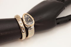 Bulgari Serpenti Tubogas 18K Rose Gold and Stainless steel Watch