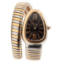 Bulgari Serpenti Tubogas 18K Rose Gold and Stainless steel Watch
