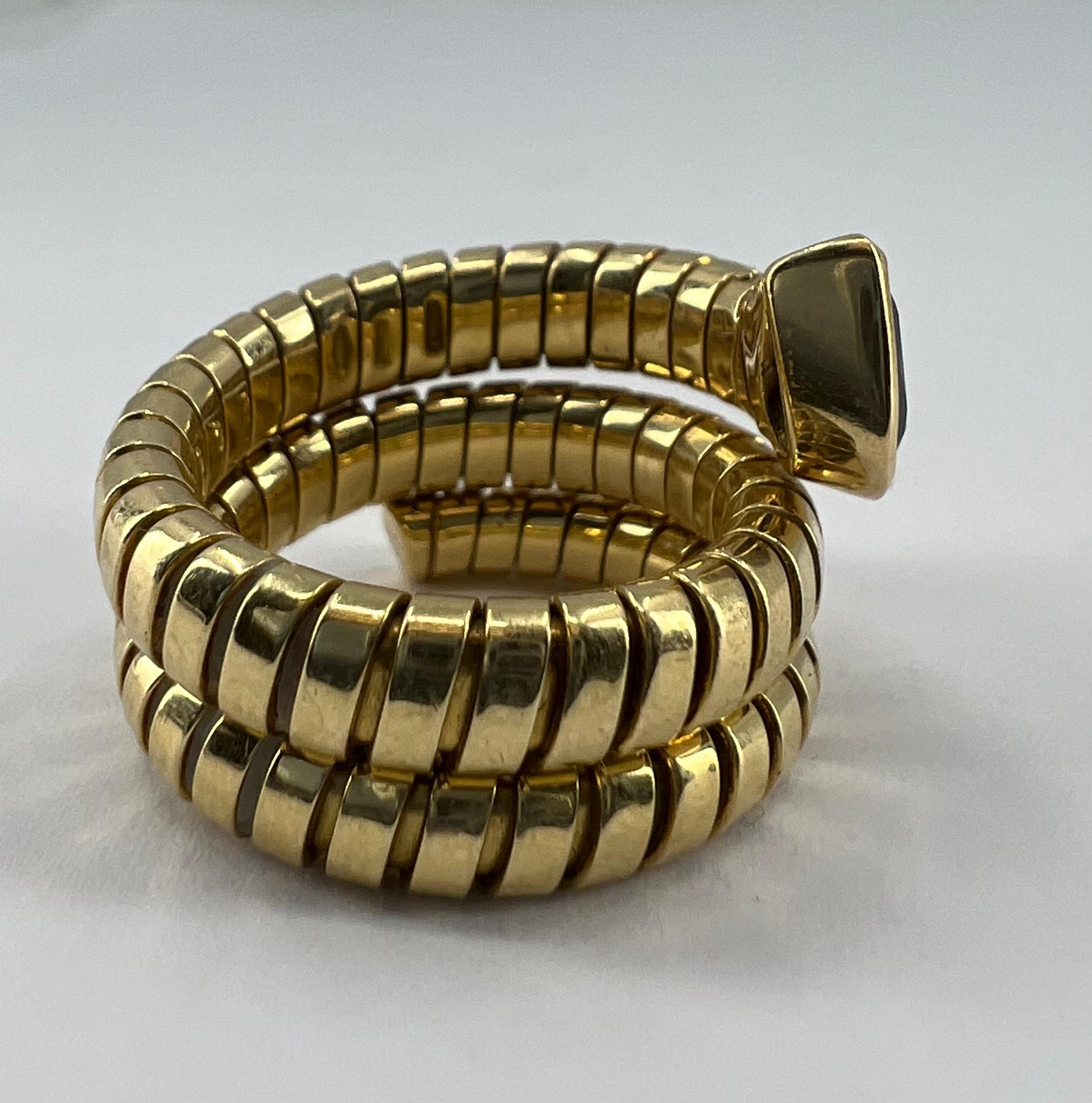 Bulgari Serpenti Tubogas Ring In Excellent Condition In Beverly Hills, CA