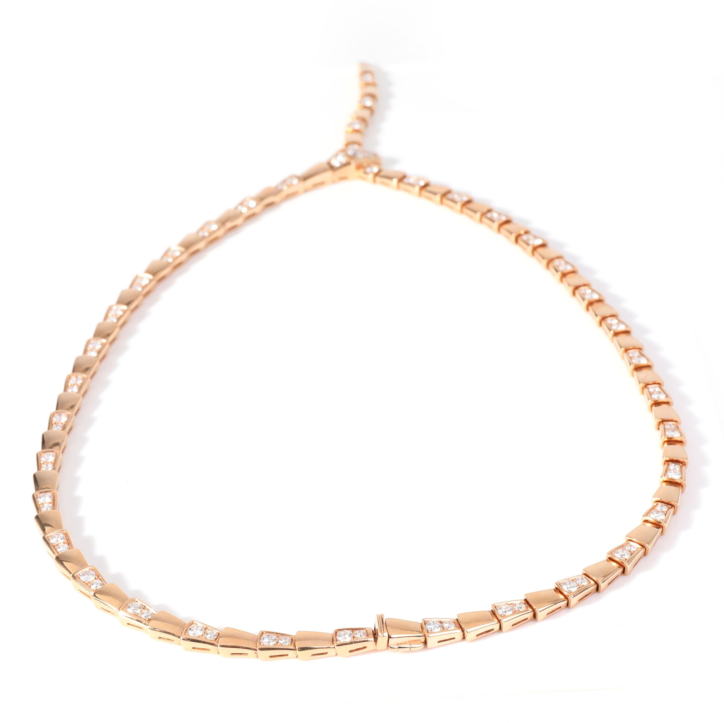 Bulgari Serpenti Viper Diamant-Halskette in 18k Rose Gold

PRIMÄRE DETAILS
SKU: 121050
Auflistung Titel: Bulgari Serpenti Viper Diamant-Halskette in 18k Rose Gold
Condit Beschreibung: Verkauft für 43500 USD. In ausgezeichnetem Zustand. Die Halskette
