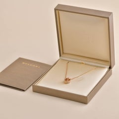 Bulgari Serpenti Viper Diamonds Rose Gold Necklace