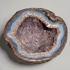 Bulgari, Silver Mounted Amethyst Geode Quartz
