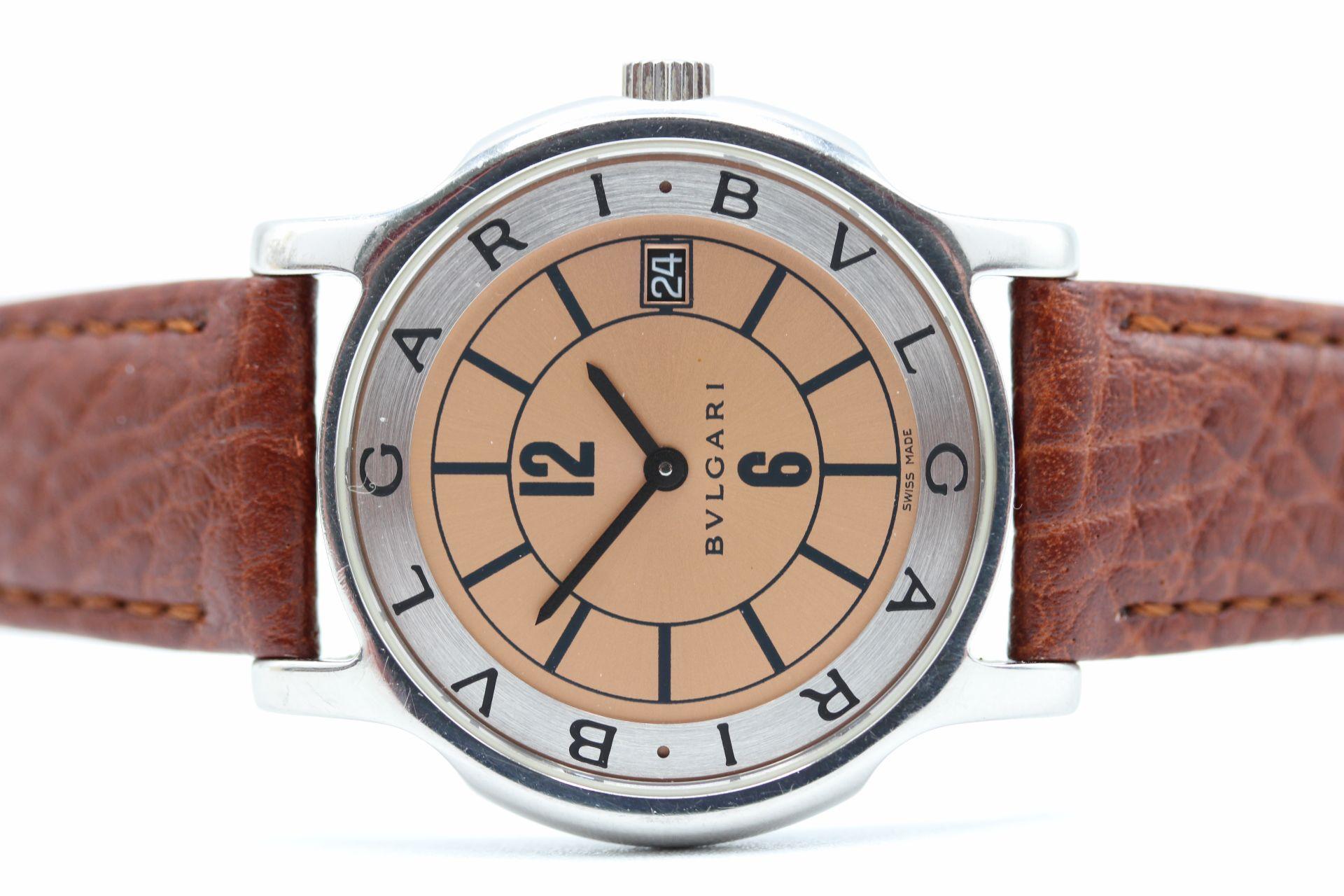 Bulgari Solotempo 35mm ST35S For Sale 7