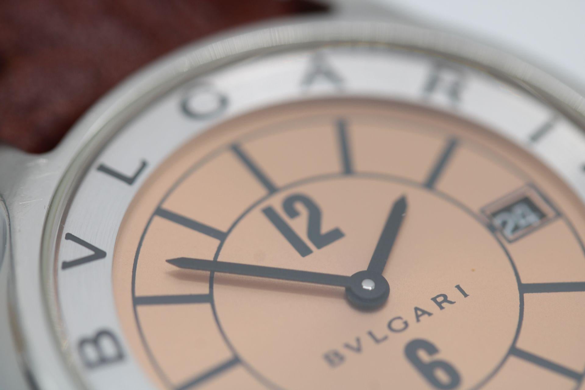 Bulgari Solotempo 35mm ST35S For Sale 9