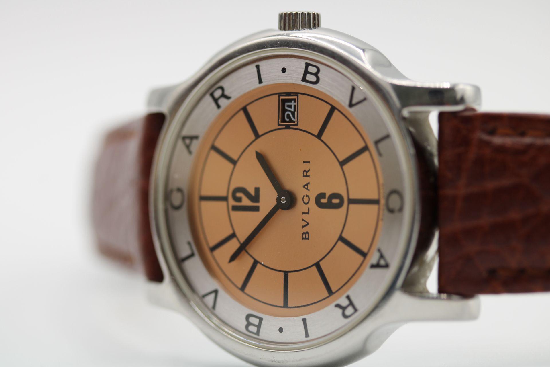 Bulgari Solotempo 35 mm ST35S  en vente 12