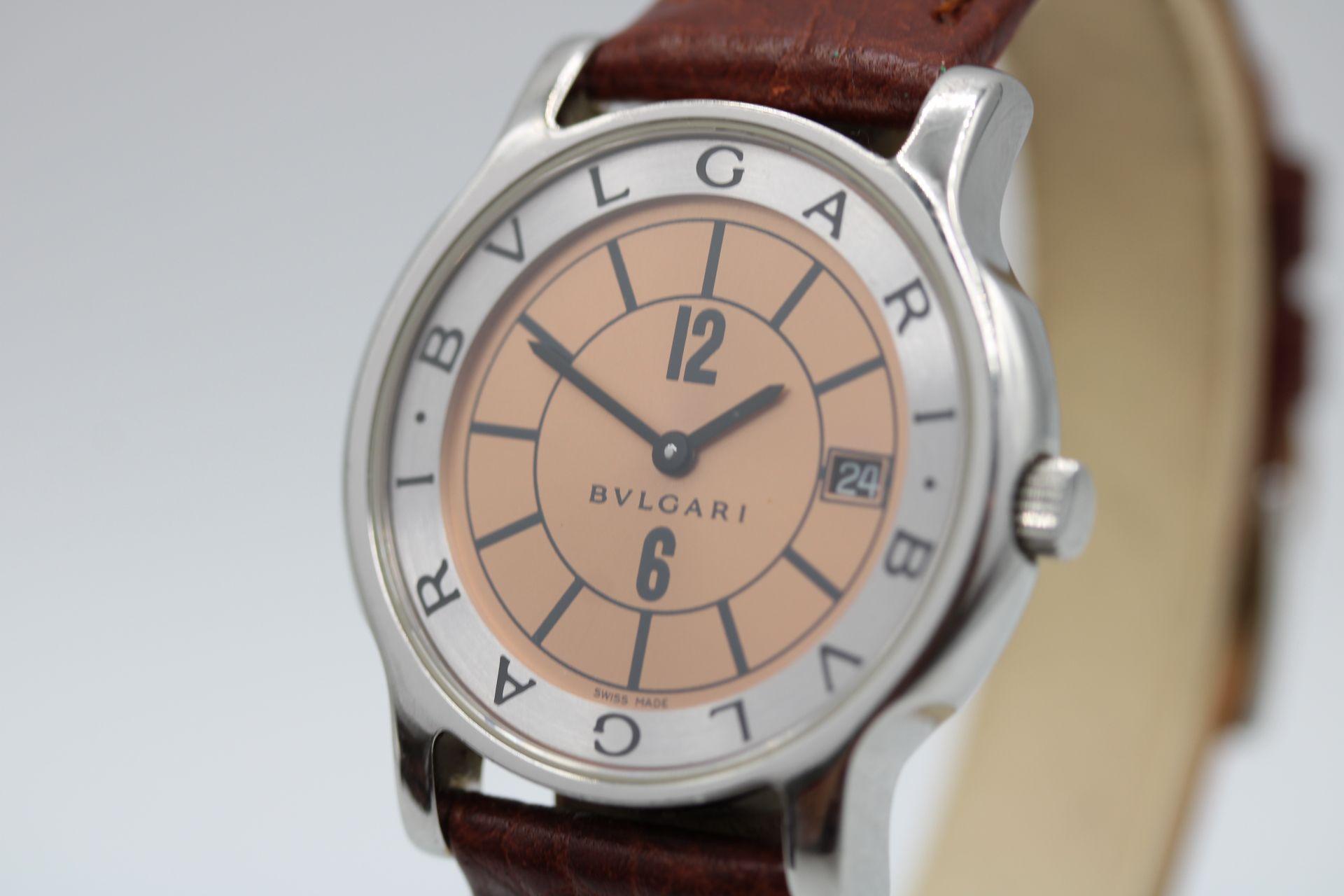  Bulgari Solotempo 35 mm ST35S Unisexe 