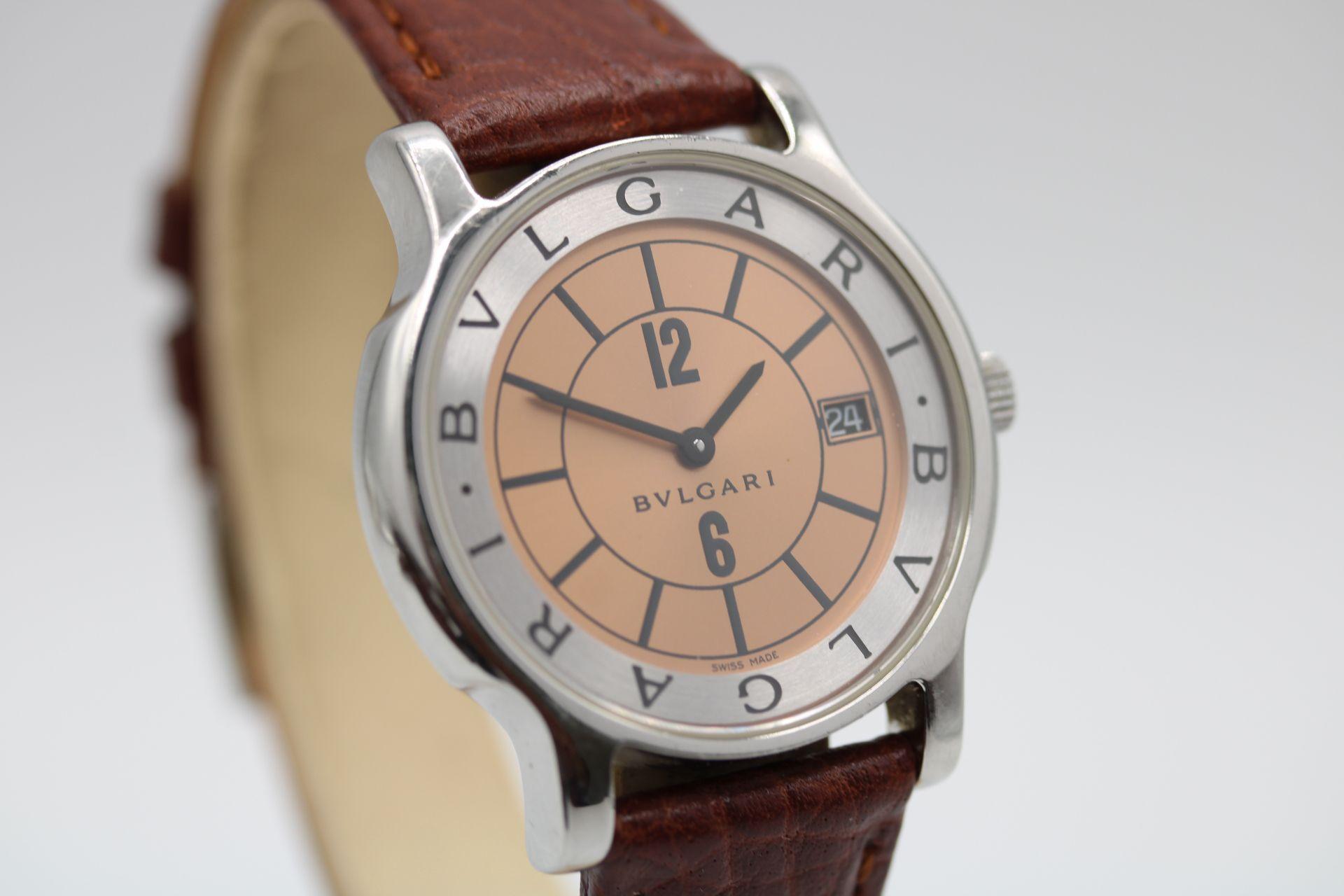 Bulgari Solotempo 35mm ST35S For Sale 1