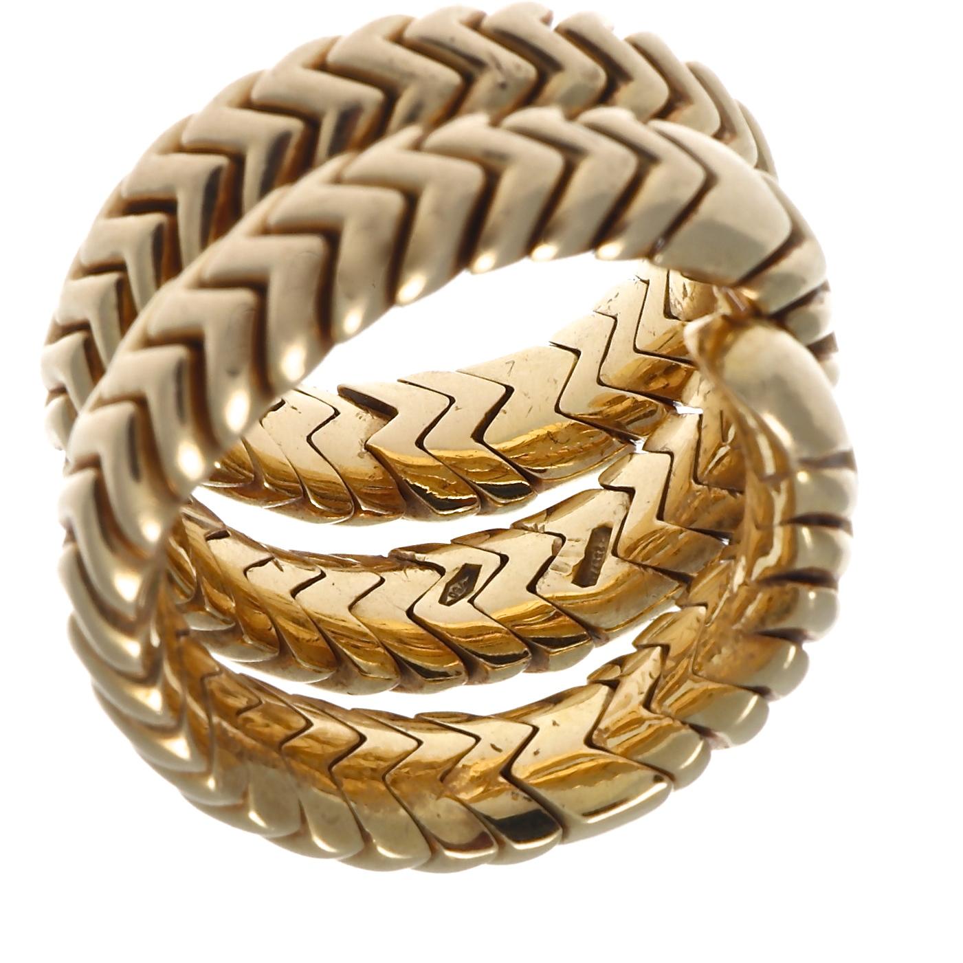 bvlgari spiga ring