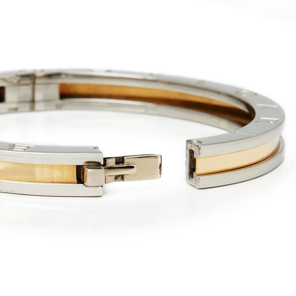 Xupes Code: COM1824
Brand: Bulgari
Description: Stainless Steel & 18k Yellow Gold B.Zero 1 Bracelet
Accompanied With: Box Only
Gender: Ladies
Bracelet Length: 16cm
Bracelet Width: 7mm
Clasp Type: Push Button
Condition: 8
Material: Yellow Gold
Total